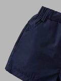 Buy SHEIN Baby Boy Contrast Trim Polo Neck Bodysuit & Shorts in Pakistan