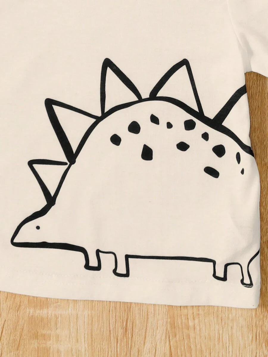 Buy SHEIN Baby Boy Spring/Summer Knitted Short Sleeve Top 3-Piece Set, Casual in Pakistan