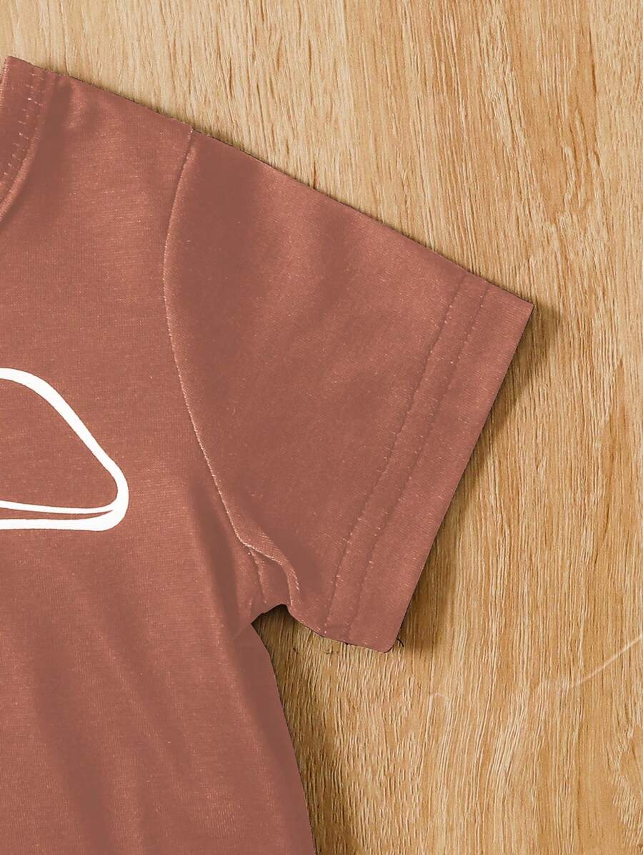 Buy SHEIN Baby Boy Spring/Summer Knitted Short Sleeve Top 3-Piece Set, Casual in Pakistan