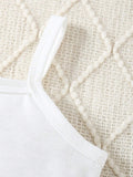Buy SHEIN Baby Girl Solid Color Textured Casual Outfit in Pakistan
