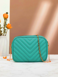 Buy Chevron Charm Crossbody Bag in Pakistan