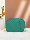 Buy Chevron Charm Crossbody Bag in Pakistan
