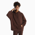 Buy Basic Loose Fit Hoodie - Brown in Pakistan