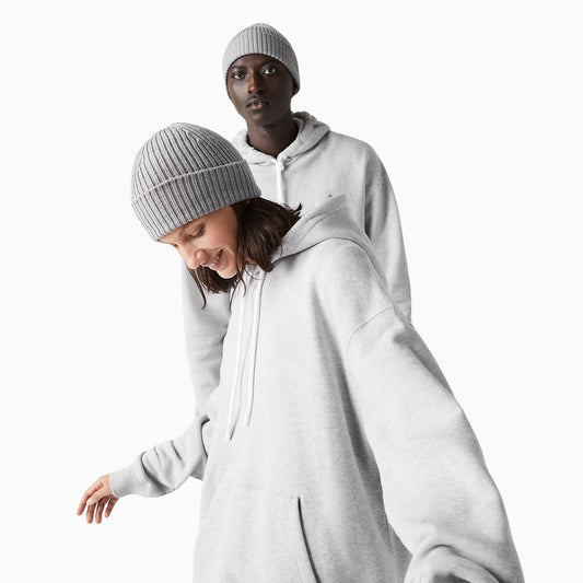 Buy Basic Loose Fit Hoodie - Grey in Pakistan