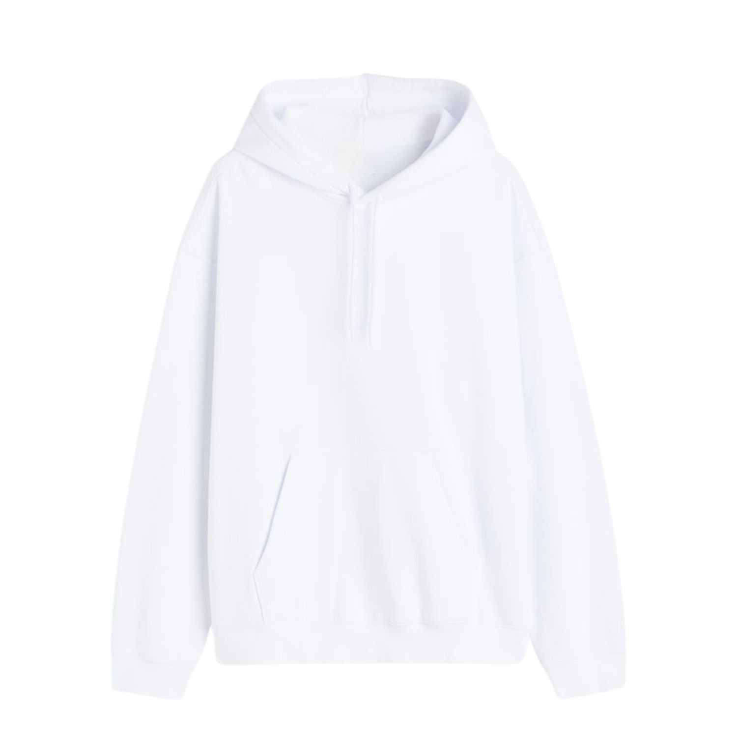 Buy Basic Loose Fit Hoodie - White in Pakistan
