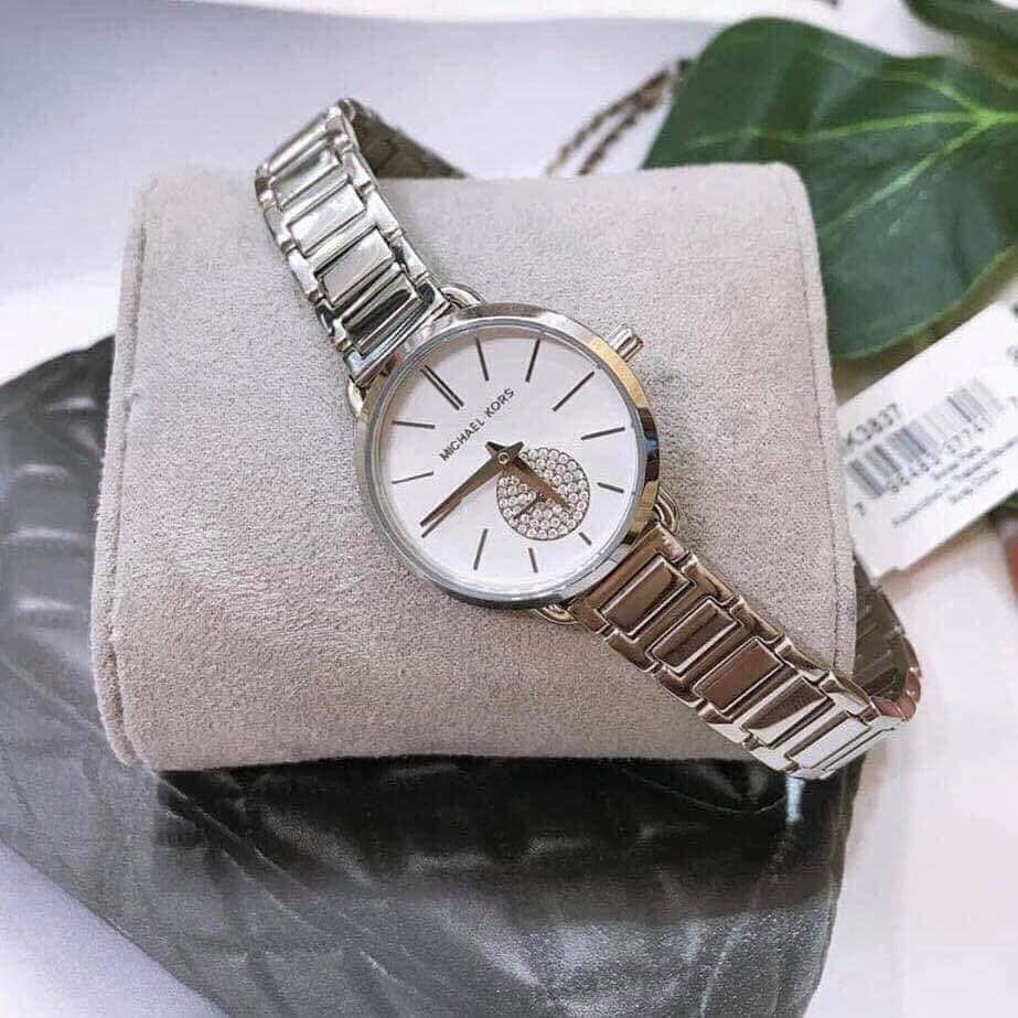 Buy Michael Kors Womens Quartz Stainless Steel Silver Dial 27mm Watch - Mk3837 in Pakistan