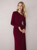 Buy SHEIN BizChic Red Set Long Sleeve T-Shirt And Maxi Skirt in Pakistan