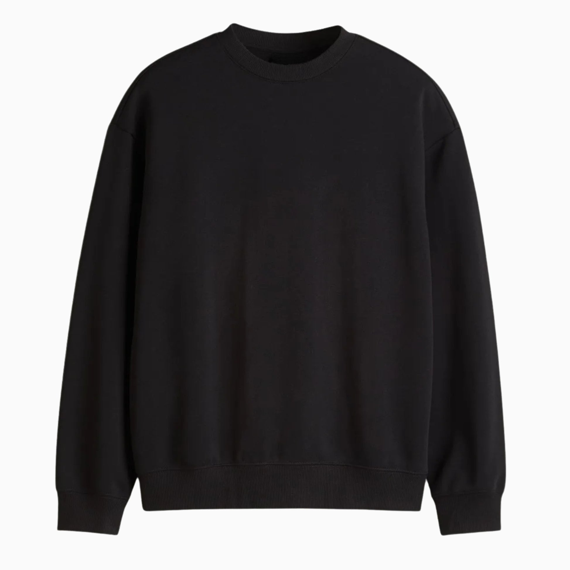 Buy Basic Loose Fit Sweatshirt - Black in Pakistan