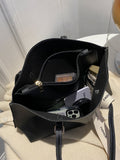 Buy SHEIN Bow Decor Lightweight,Business Casual Knot Decor Large Capacity Tote Bag in Pakistan