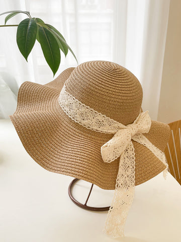 Buy SHEIN Bow Tie Wide Brim Hat in Pakistan