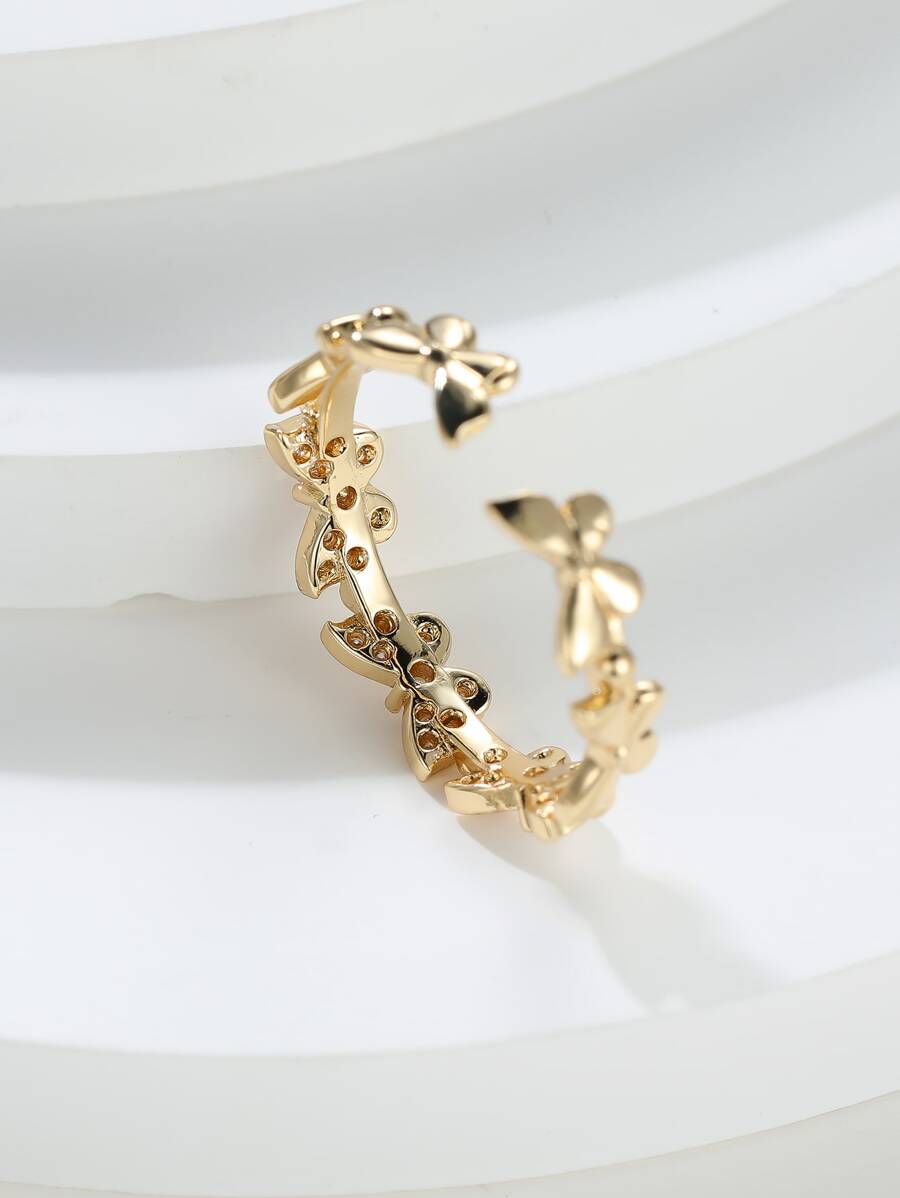 Buy SHEIN Butterfly Decor Cuff Ring in Pakistan