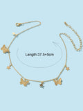 Buy SHEIN Butterfly & Star Pendant Necklace in Pakistan