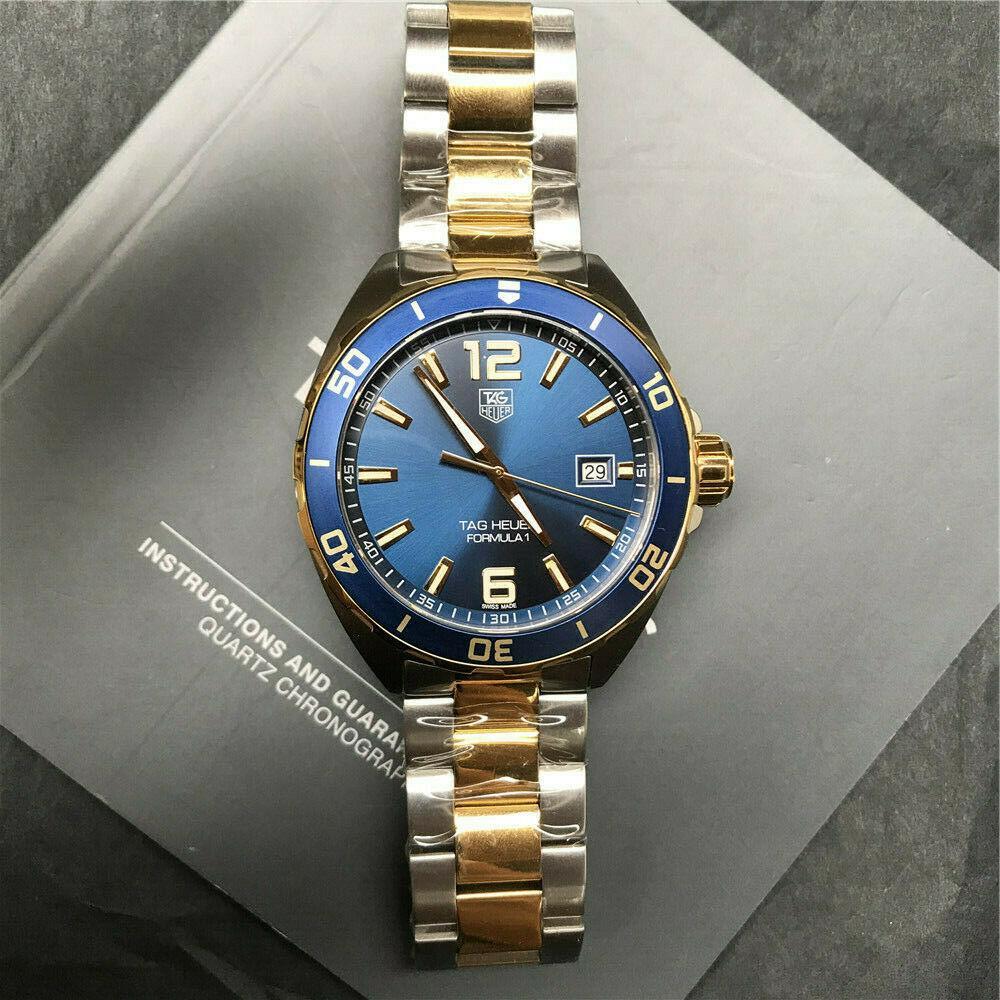 Buy Tag Heuer Formula 1 Blue Dial Two Tone Steel Strap Watch for Men - WAZ1120.BB0879 in Pakistan
