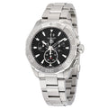 Buy Tag Heuer Aquaracer Black Dial Silver Steel Strap Watch for Men - CAY1110.BA0927 in Pakistan