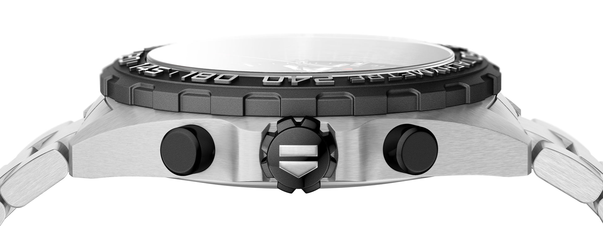 Buy Tag Heuer Formula 1 Quartz Black Dial Silver Steel Strap Watch for Men - CAZ1010.BA0842 in Pakistan
