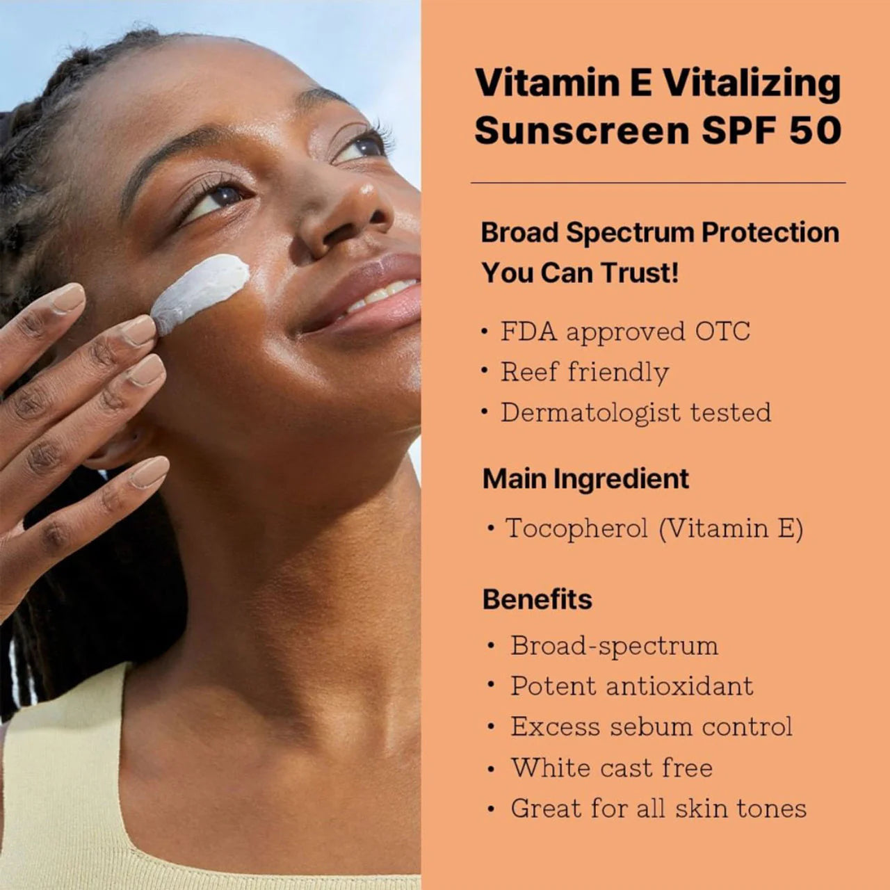 Buy Cosrx Vitamin E Vitalizing Sunscreen SPF 50+ in Pakistan
