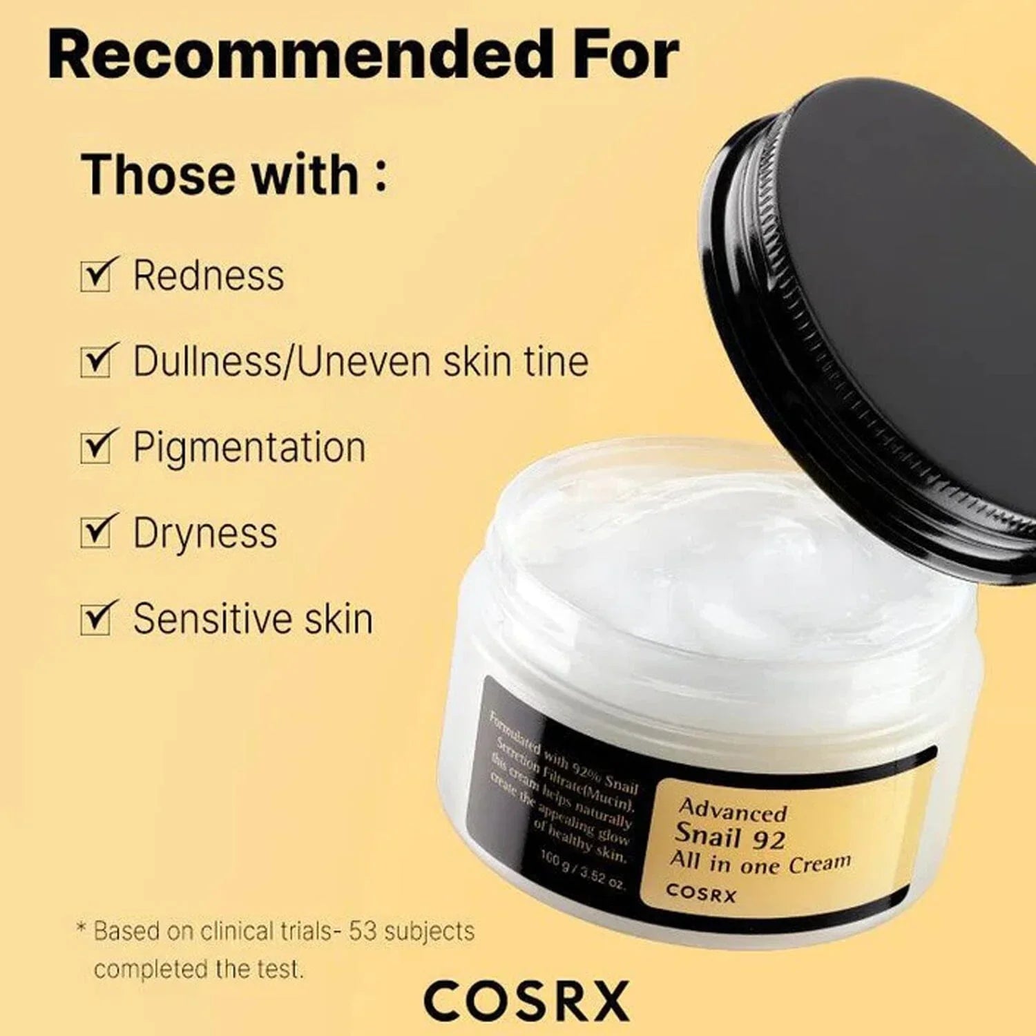 Buy Cosrx - Advanced Snail 92 All In One Cream in Pakistan