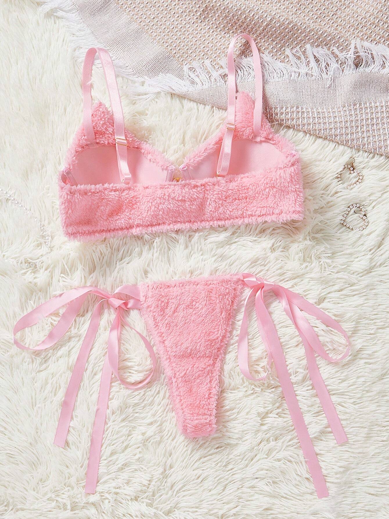 Buy SHEIN Cartoon Graphic Lingerie Set, Bra & Panty Set in Pakistan