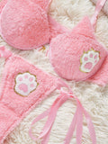 Buy SHEIN Cartoon Graphic Lingerie Set, Bra & Panty Set in Pakistan