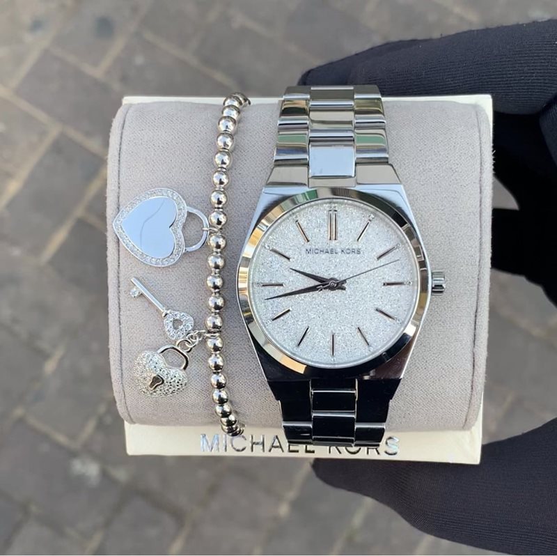 Buy Michael Kors Channing Silver Steel Strap Silver Dial Women's Watch - Mk6626 in Pakistan