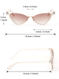 Buy SHEIN Cat Eye Design Fashion Glasses in Pakistan