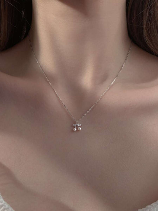 Buy SHEIN Cherry Pendant Necklace in Pakistan