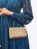 Buy SHEIN Clutch Bag Evening Party Bag Glitter Small Purse with Detachable Chain Strap Any Prom Clutch Walle in Pakistan