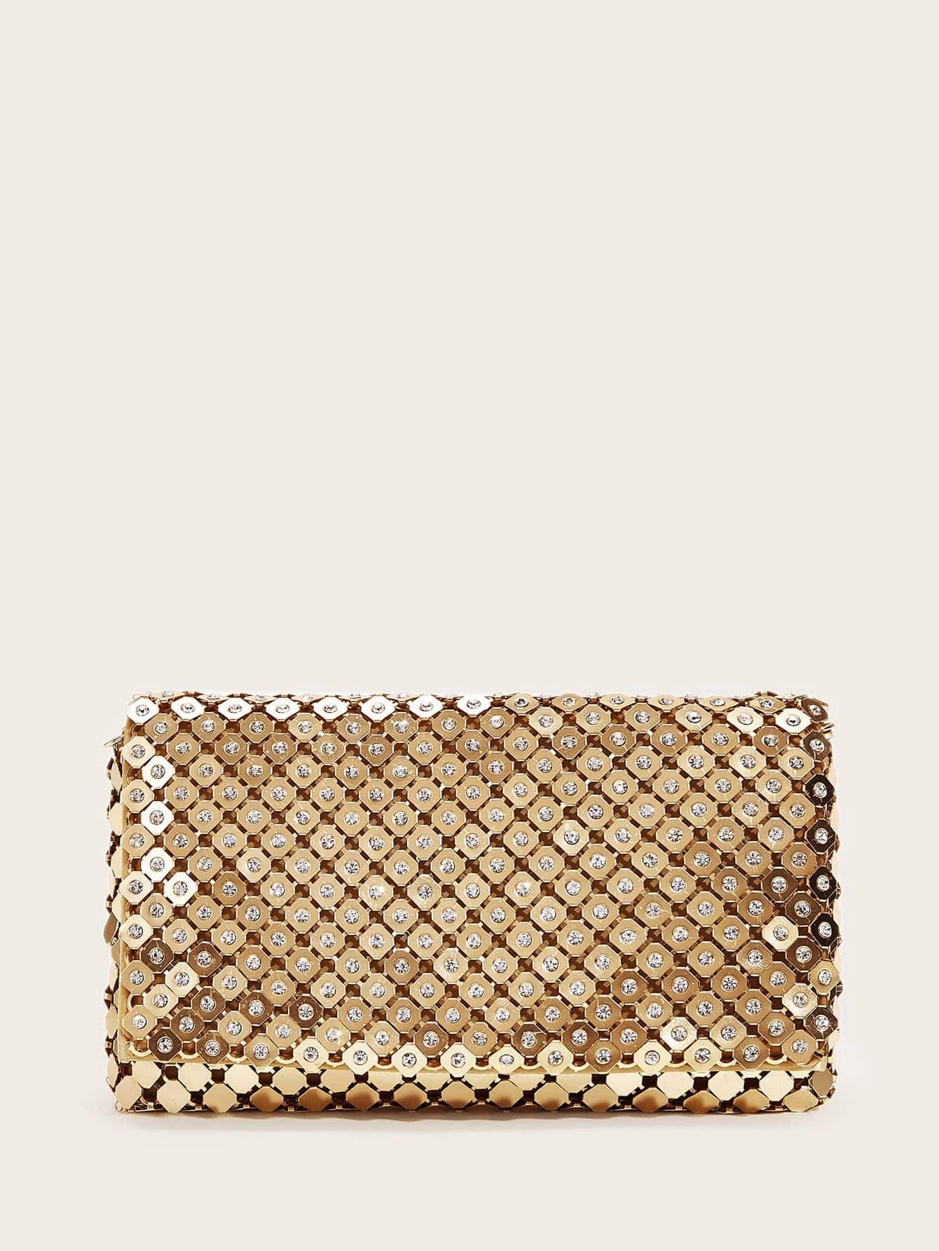 Buy SHEIN Clutch Bag Evening Party Bag Glitter Small Purse with Detachable Chain Strap Any Prom Clutch Walle in Pakistan