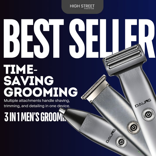 Buy DALING 3 in 1 Multi Function Grooming Kit Rechargeable in Pakistan