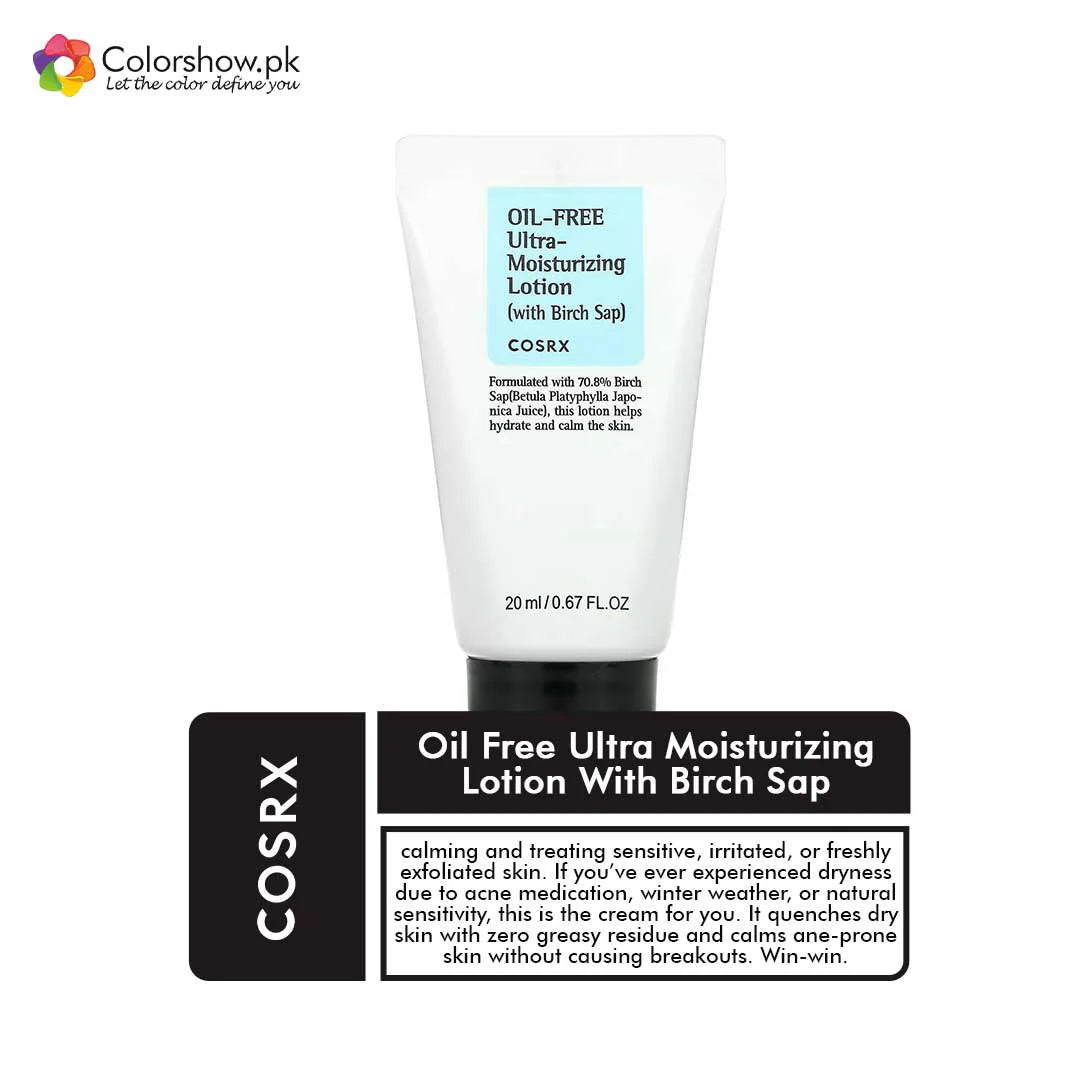 Buy Cosrx Oil Free Ultra Moisturizing Lotion with Birch Sap in Pakistan