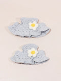 Buy SHEIN Crochet Pet Blue Sunflower Hat in Pakistan