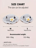 Buy SHEIN Crochet Pet Blue Sunflower Hat in Pakistan