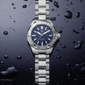 Buy Tag Heuer Aquaracer Blue Dial Silver Steel Strap Watch for Women - WBD131D.BA0748 in Pakistan
