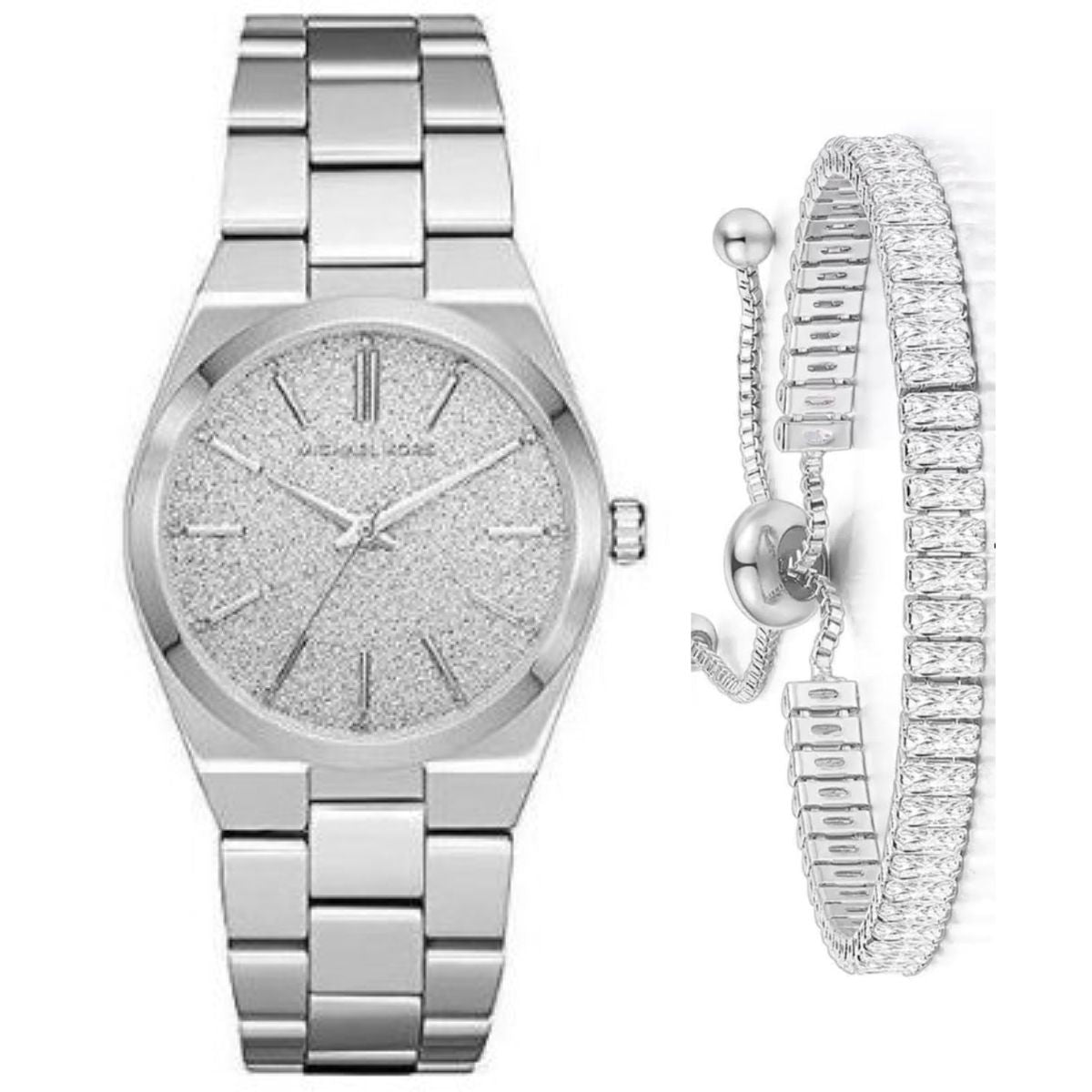 Buy Michael Kors Channing Silver Steel Strap Silver Dial Women's Watch - Mk6626 in Pakistan