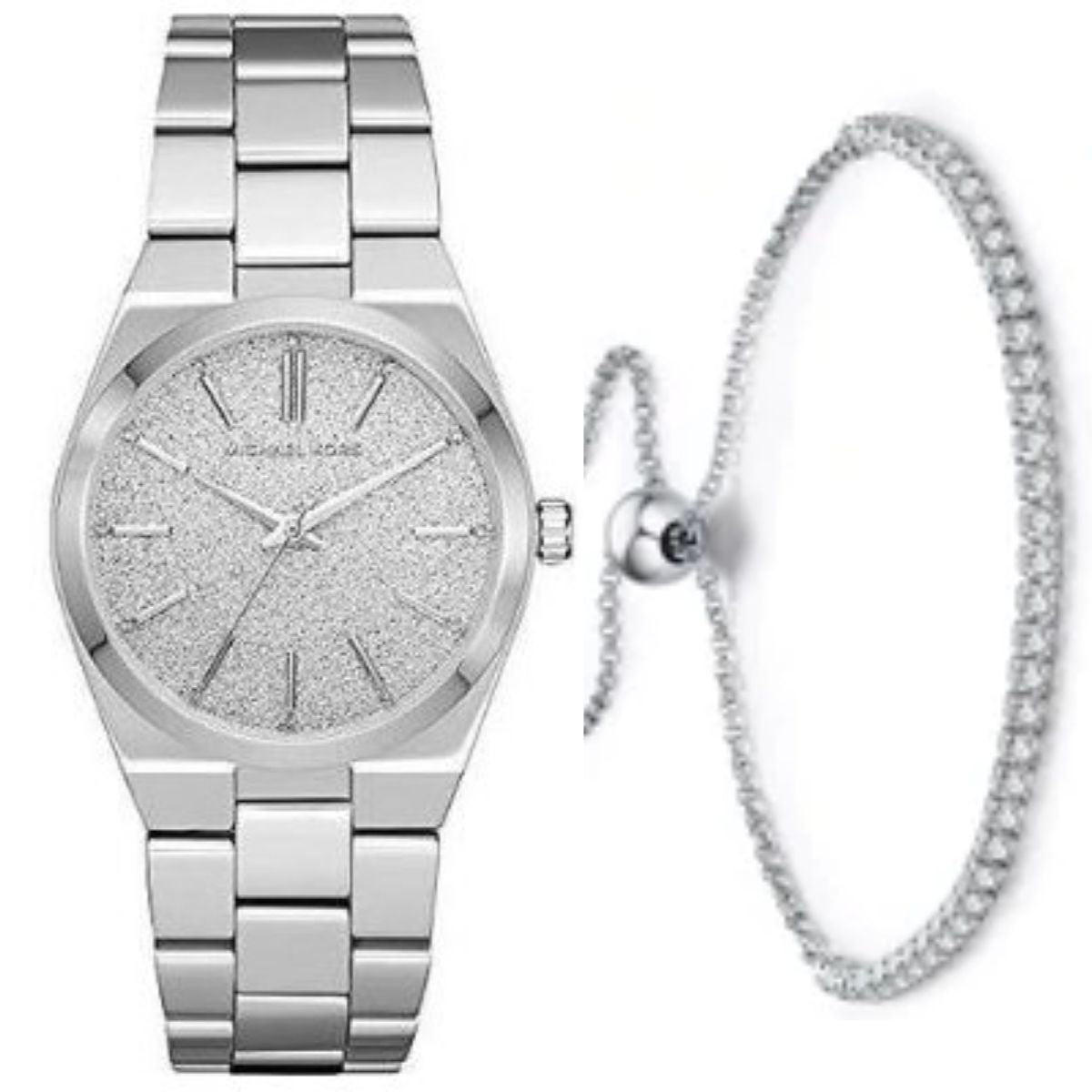 Buy Michael Kors Channing Silver Steel Strap Silver Dial Women's Watch - Mk6626 in Pakistan
