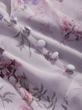 Buy SHEIN DAZY Floral Print Button Front Dress in Pakistan