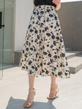 Buy SHEIN DAZY Floral Print High Waist Skirt in Pakistan