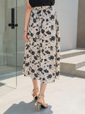 Buy SHEIN DAZY Floral Print High Waist Skirt in Pakistan