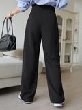 Buy SHEIN DAZY Fold Pleated Slant Pocket Pants in Pakistan