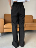 Buy SHEIN DAZY Split Hem Suit Pants in Pakistan