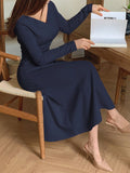 Buy SHEIN DAZY V-Neck Long Sleeve Dress in Pakistan