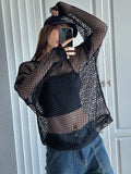 Buy SHEIN DAZY Women'S Loose Fit Sheer Mesh Top in Pakistan