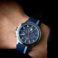 Buy Tommy Hilfiger Mens Quartz Blue Silicone Strap Blue Dial 45mm Watch - 1791859 in Pakistan