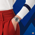 Buy Tag Heuer Aquaracer Blue Dial Silver Steel Strap Watch for Women - WBD1312.BA0740 in Pakistan