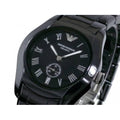 Buy Emporio Armani Ceramica Black Dial Black Steel Strap Watch for Women - AR1402 in Pakistan