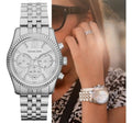 Buy Michael Kors Womens Quartz Stainless Steel Silver Dial 38mm Watch - Mk5555 in Pakistan
