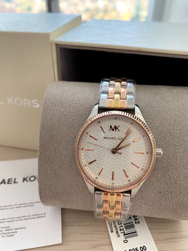 Buy Michael Kors Womens Quartz Stainless Steel White Dial 36mm Watch - Mk6642 in Pakistan