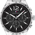 Buy Tommy Hilfiger Mens Quartz Stainless Steel Black Dial 44mm Watch - 1791469 in Pakistan