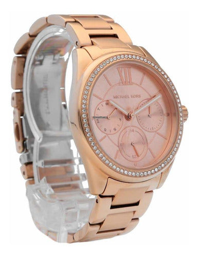 Buy Michael Kors Ladies Janelle Rose Gold Dial Rose Gold Stainless Steel Strap Watch -  Mk7091 in Pakistan