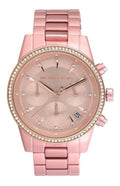 Buy Michael Kors Ritz Chronograph Pink Aluminium Watch for Women - Mk6753 in Pakistan